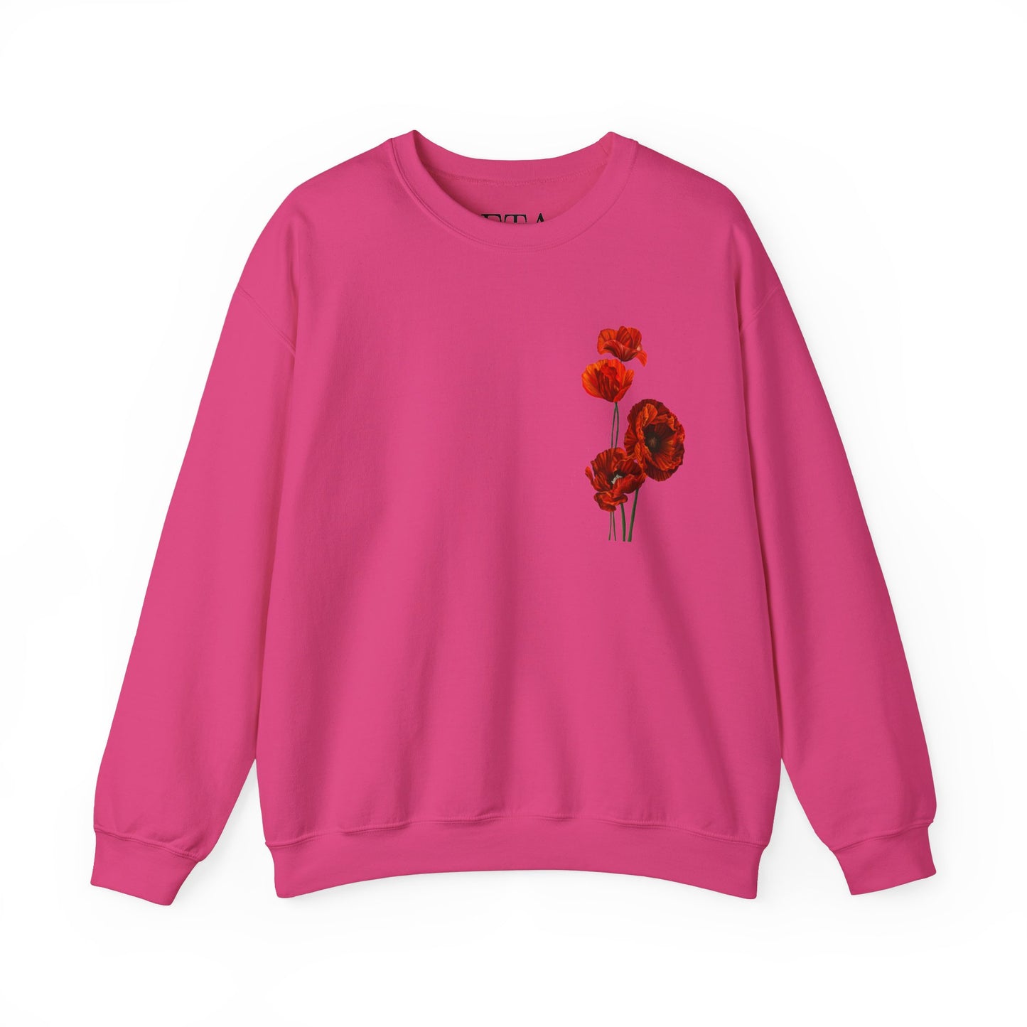 No. 13 Poppies Unisex Heavy Blend™ Crewneck Sweatshirt