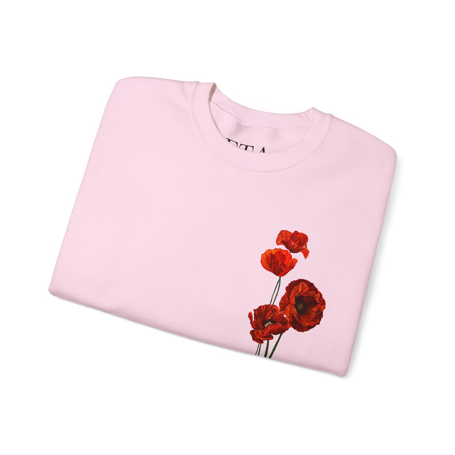 No. 13 Poppies Unisex Heavy Blend™ Crewneck Sweatshirt