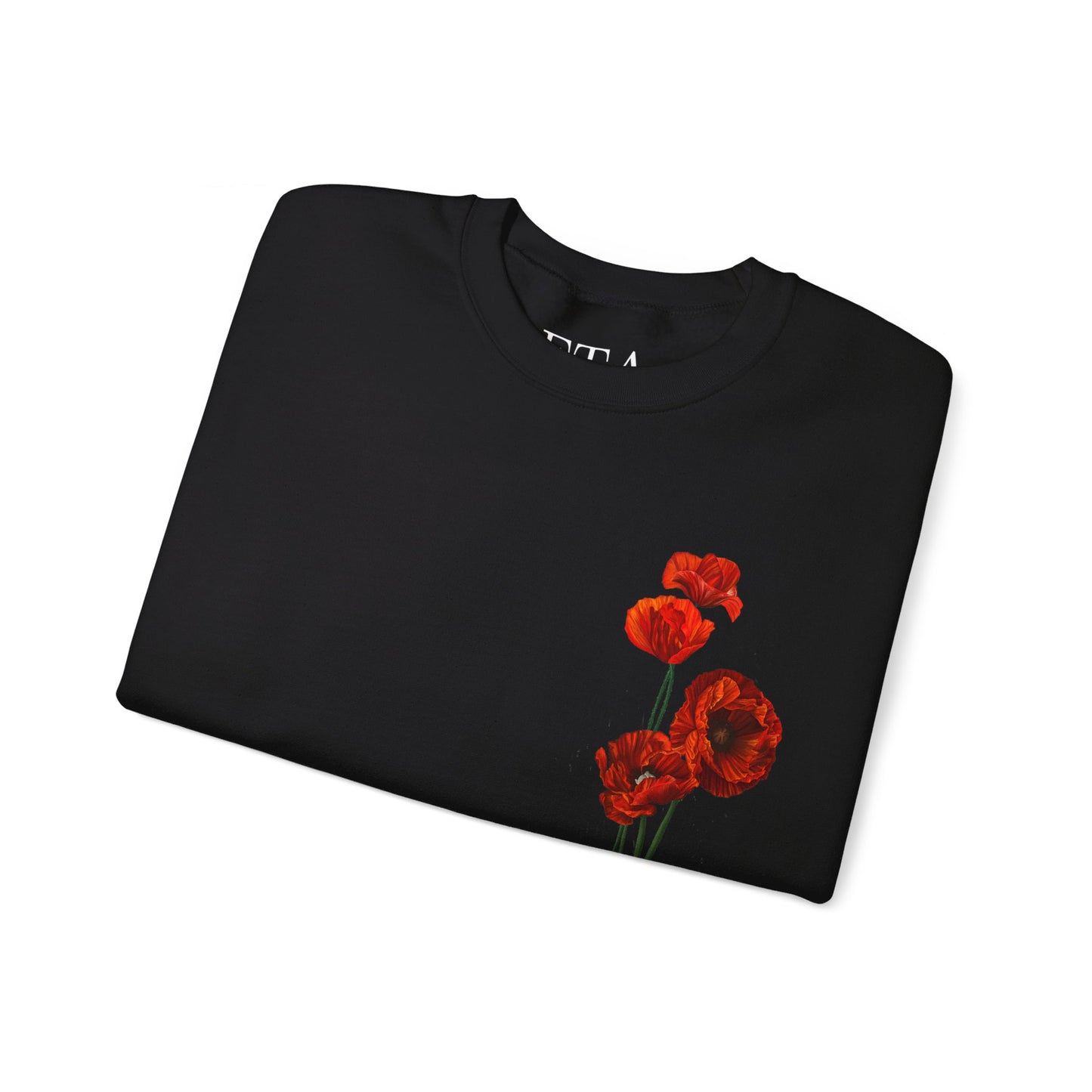 No. 13 Poppies Unisex Heavy Blend™ Crewneck Sweatshirt